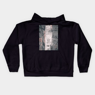 Urban Sticker Tag Street Art NYC Kids Hoodie